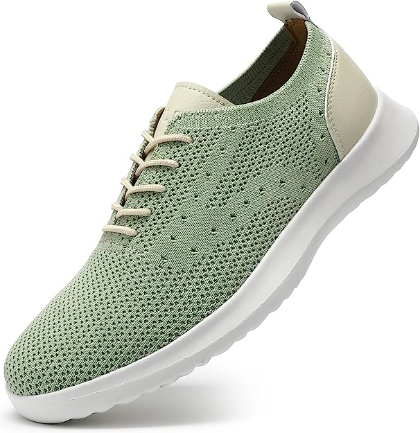 Men’s Casual Dress Oxfords Shoes Knit Lightweight Breathable Fashion Sneaker